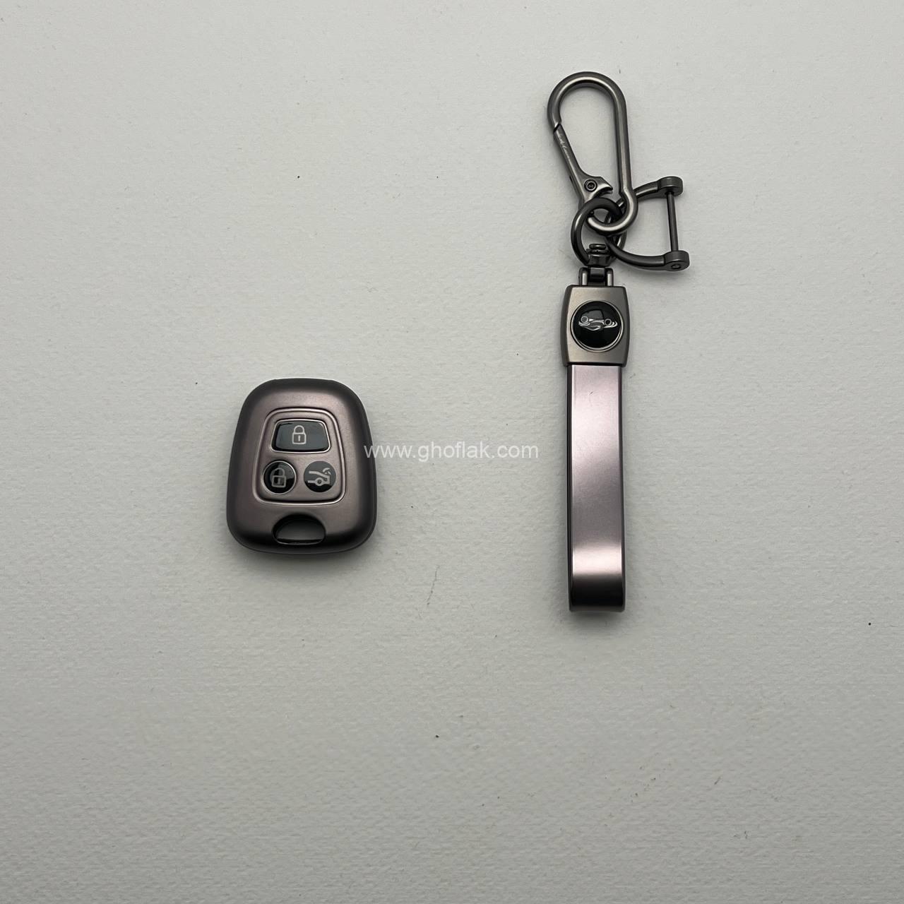 photo_1_2025-02-20_12-53-39 کاور ریموت دنا و سمند و سورن طرح متالیک با بند ست - Image 1