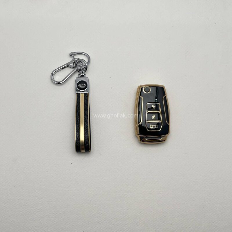 کاور ریموت تیوولی طرح براق با بند ست - Image 1