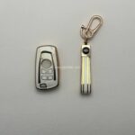 کاور ریموت بی ام و مشترک با کوییک کلید تاشو طرح براق با بند ست - Image 2