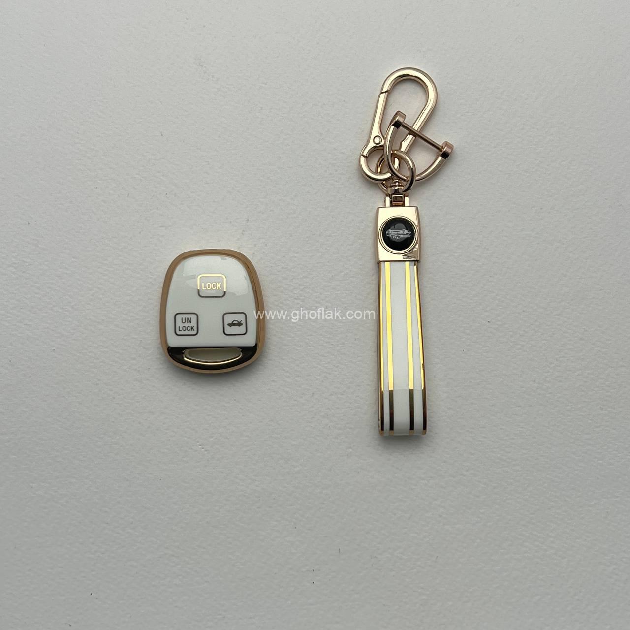 photo_4_2024-11-30_22-26-32 کاور ریموت تویوتا گرند - یاریس و کمری طرح براق با بند ست - Image 1