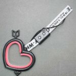 آویز سوریکاوا چراغ دار طرح قلب مشکی - Image 7