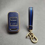 کاور ریموت آریزو و تیگو ریموت بزرگ طرح چرم با بند ست - Image 4