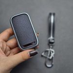 کاور ریموت آریزو و تیگو ریموت بزرگ طرح چرم با بند ست - Image 8