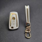 کاور ریموت بی ام و مشترک با کوییک و کلوت کیلس طرح چرم با بند ست - Image 5