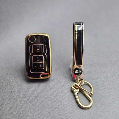 کاور ریموت جیلی کلید تاشو براق با بند ست