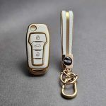 کاور ریموت ساینا اس کوییک اس و اطلس کلید تاشو طرح چرم با بند ست