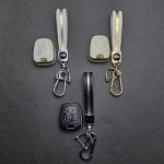 کاور ریموت پژو 206 - 207 - پارس مدل 96 به بالا و رانا طرح چرم با بند ست