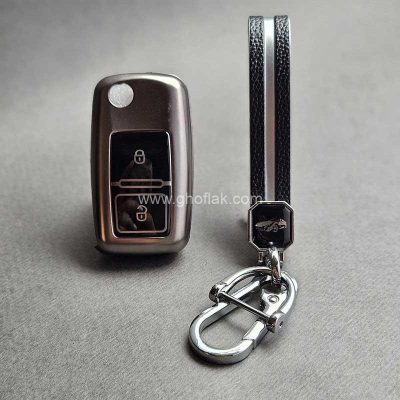 کاور ریموت پژو 405 و پارس متالیک با بند ست