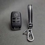 کاور ریموت کیا کیلس اپتیما - اسپرتیج - کادنزا - سورنتو طرح چرم با بند ست - Image 9