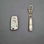 کاور ریموت بی ام و مشترک با کوییک کلید تاشو طرح براق با بند ست - Image 3