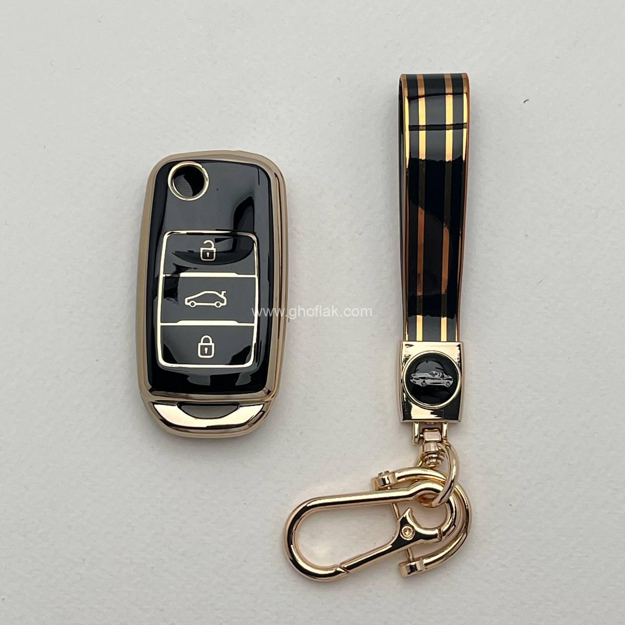 photo_1_2024-12-18_20-58-25 کاور ریموت چانگان کلید تاشو طرح براق با بند ست - Image 1