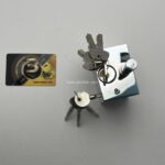 قفل کتابی کهن مدل گارد دار دو کلید دوشیار و 4 پر سایز 95 - Image 3