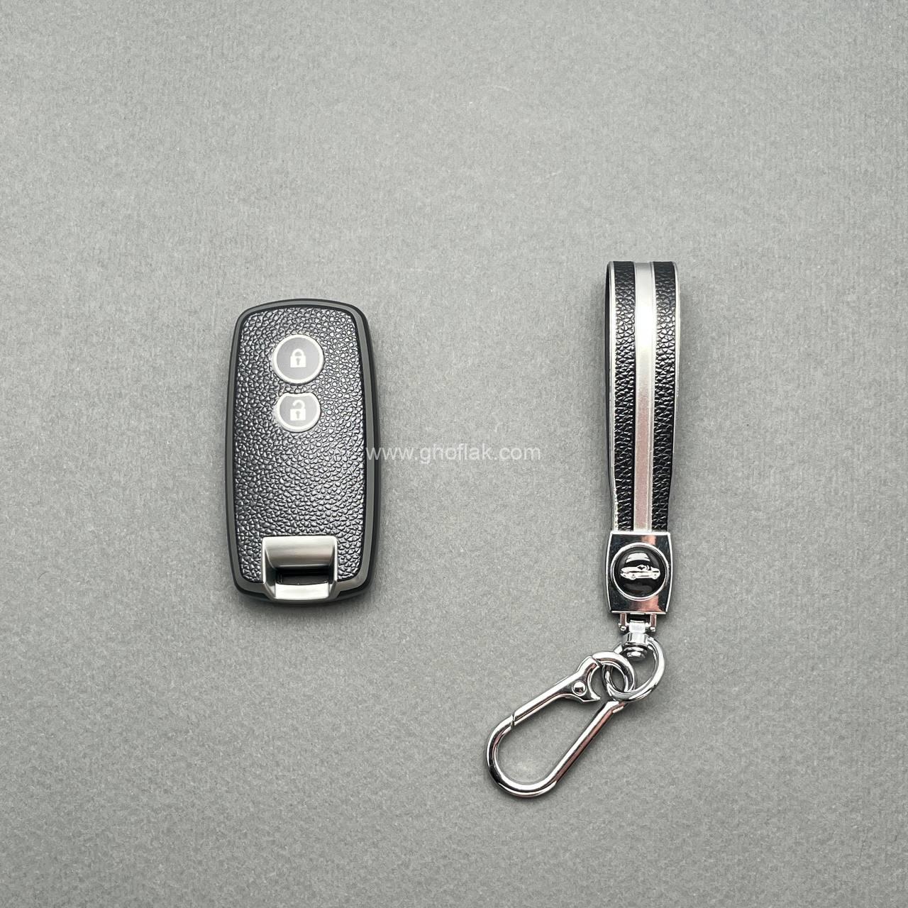 photo_6_2025-04-29_21-26-21 کاور ریموت سوزوکی ویتارا کیلس طرح چرم با بند ست - Image 1