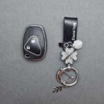 کاور ریموت ال نود و ساندرو طرح چرم با بند ست نگین دار - Image 5