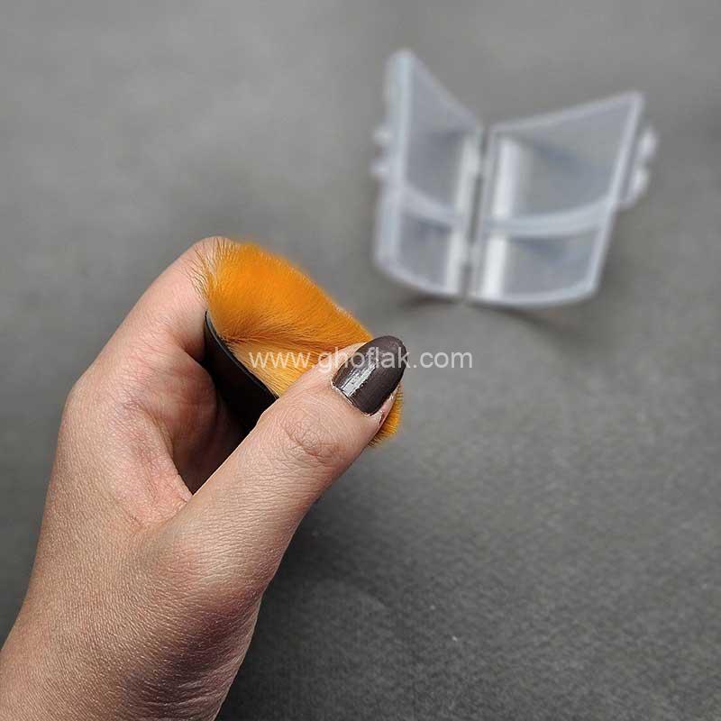 براش تمیزکننده داخل کابین خودرو سایز متوسط طلایی