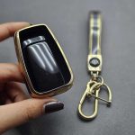 کاور ریموت تویوتا C-HR - کرولا و لوین بنزینی دو دکمه طرح براق با بند ست - Image 4