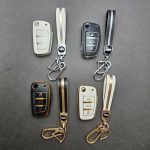 کاور ریموت چری ام وی ام ایکس 22 - ایکس 33 و جک جی 4 تاشو طرح چرم با بند ست