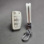 کاور ریموت چری ام وی ام ایکس 22 - ایکس 33 و جک جی 4 تاشو طرح چرم با بند ست - Image 9