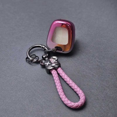 کاور ریموت پژو 206 - 207 - پارس مدل بالا و رانا با بند ست پینک