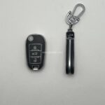 کاور ریموت پژو 2008 تاشو طرح چرم با بند ست