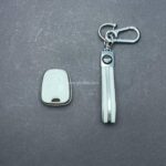 کاور ریموت پژو 206 و 207 و رانا و پارس مدل 96 به بالا طرح چرم با بند ست - Image 3