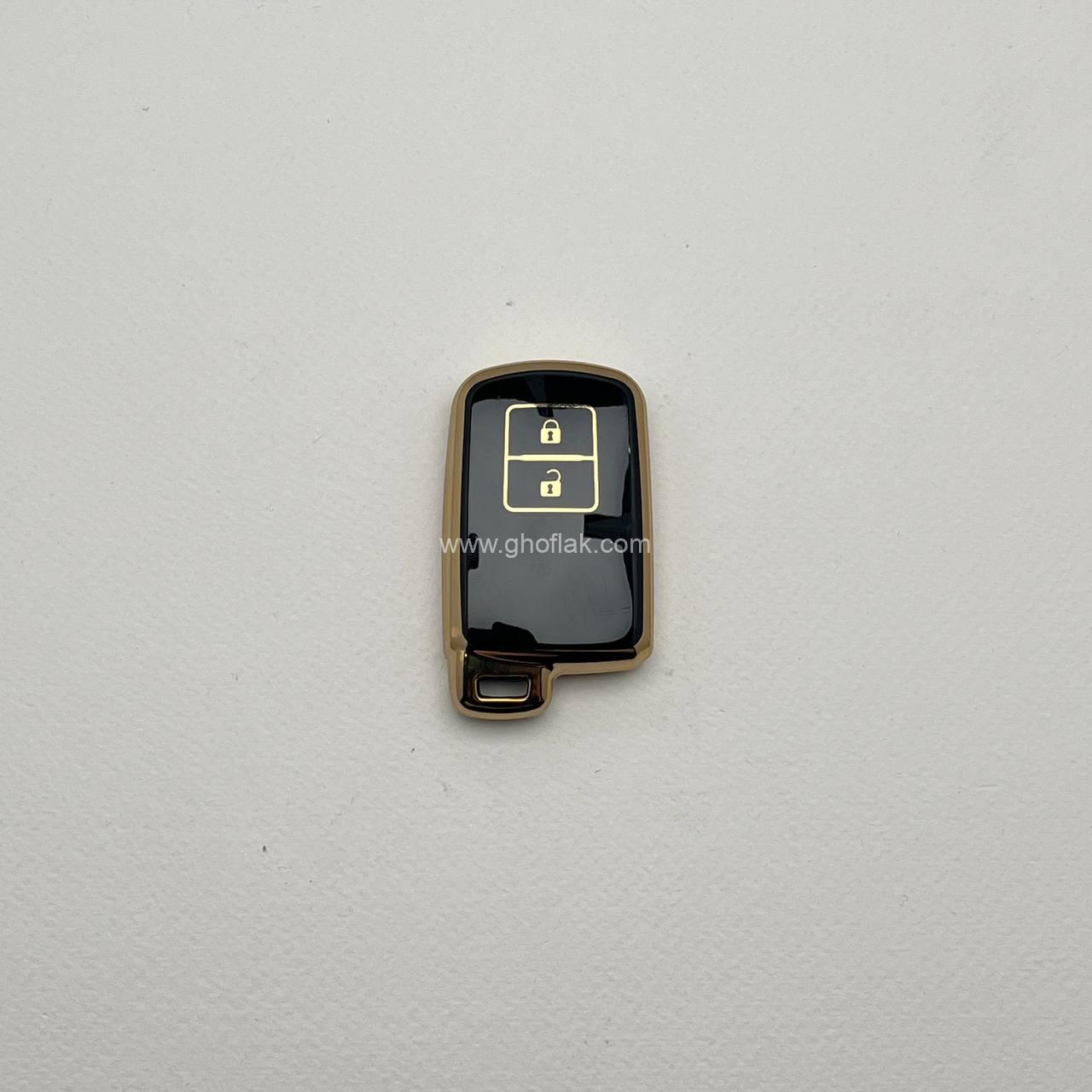 photo_14_2025-01-27_19-58-55 کاور ریموت تویوتا کرولا - یاریس و لکسوس طرح براق - Image 1