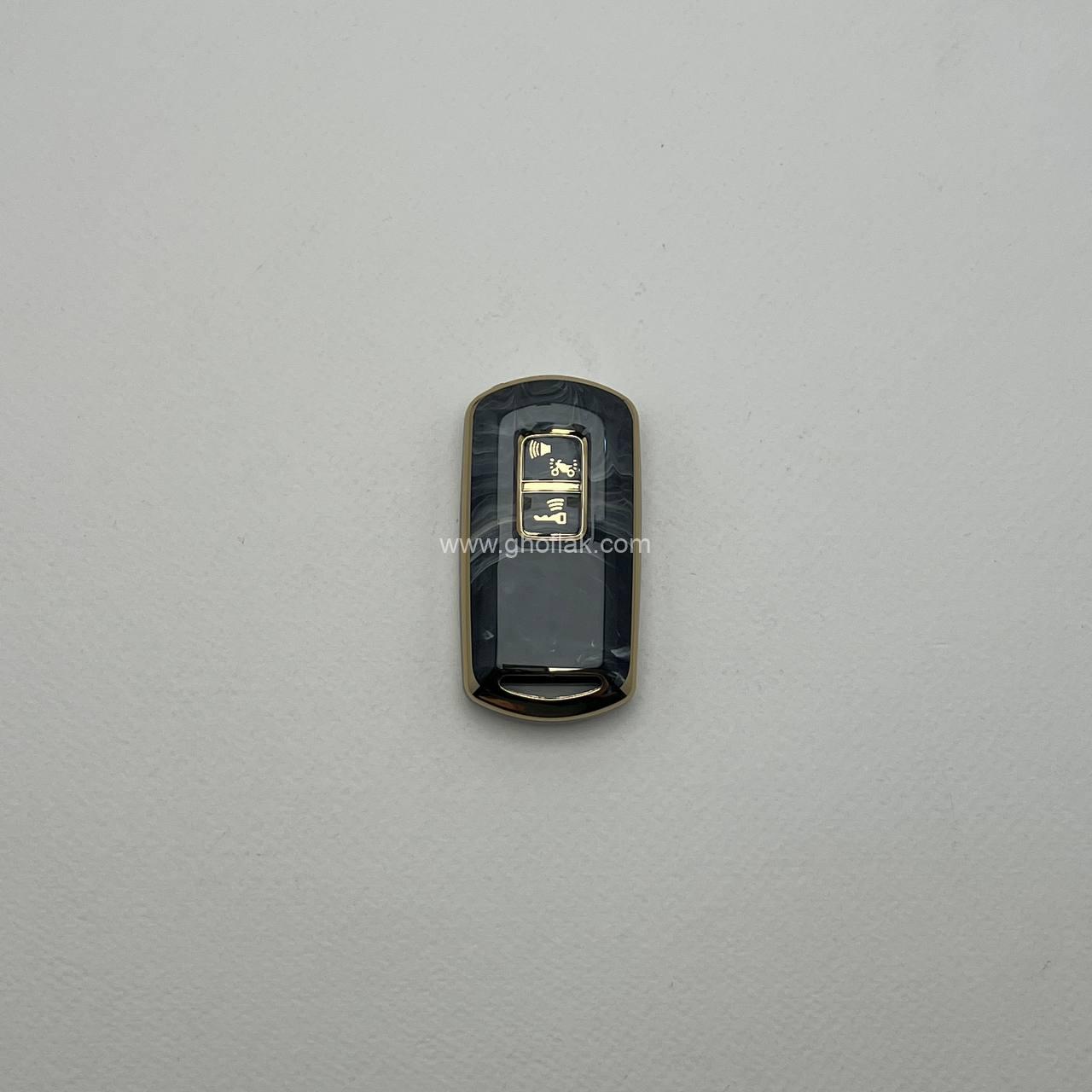 photo_7_2025-01-05_19-26-28 کاور ریموت موتور هوندا کلیک اصلی طرح براق سرامیکی - Image 1