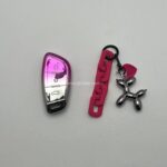 کاور ریموت شاهین کیلس پینک با بند ست