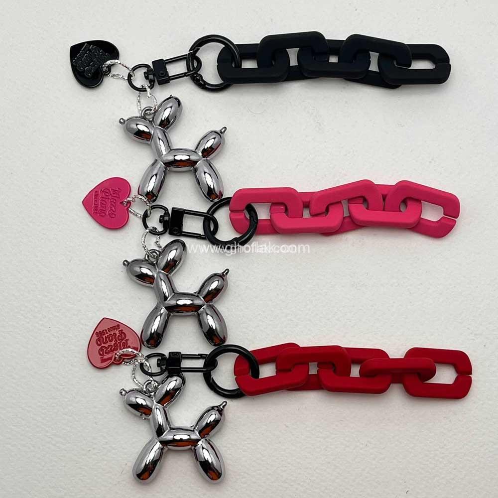 زنج1 آویز زنجیری سگ بادکنکی - Image 1