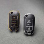 کاور ریموت پژو 2008 تاشو طرح چرم