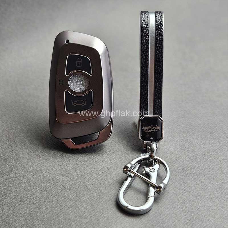 کاور-ریموت-برلیانس-H330-متالیک-با-بند-ست کاور ریموت برلیانس H330 متالیک با بند ست - Image 1