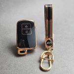 کاور ریموت تویوتا کرولا - یاریس و لکسوس براق با بند ست - Image 6