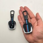 کاور ریموت پژو 206 و 207 و پارس مدل بالا دور فلزی دورنگ - Image 2