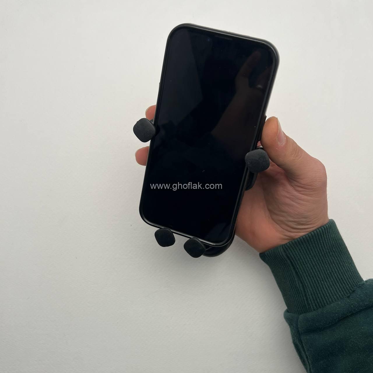 photo_14_2025-02-01_17-03-14 نگهدارنده موبایل دریچه کولر ماشین - Image 1