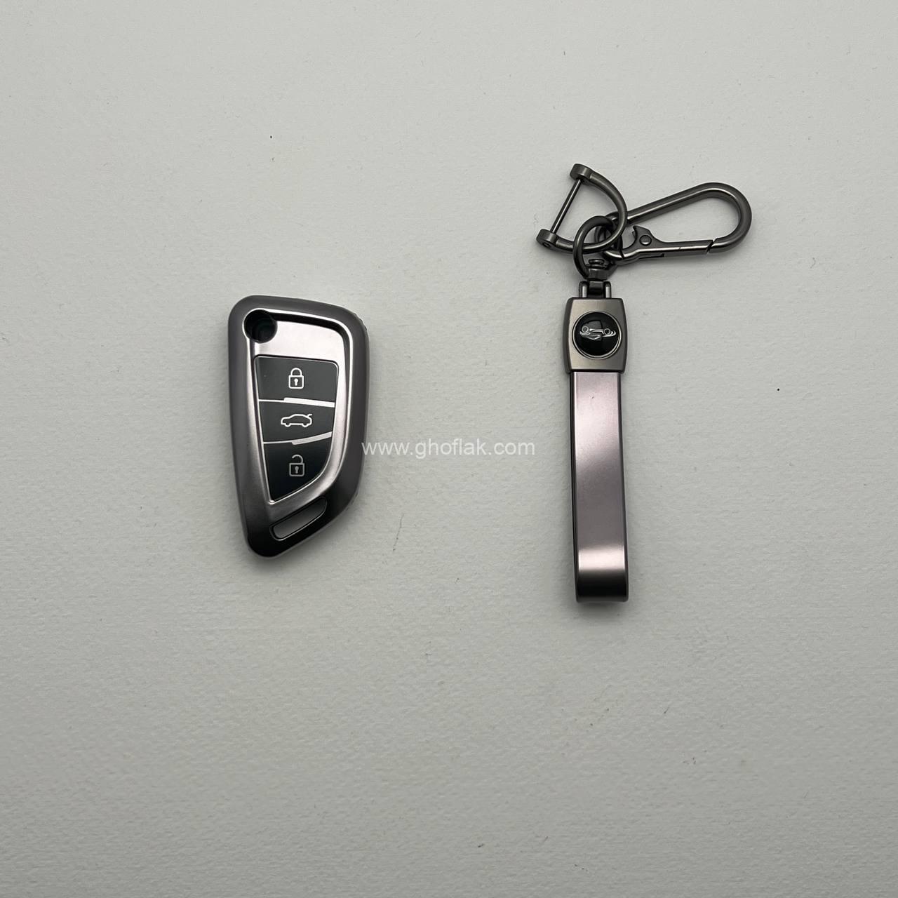 photo_14_2025-02-20_12-32-59 کاور ریموت سهند طرح متالیک با بند ست - Image 1