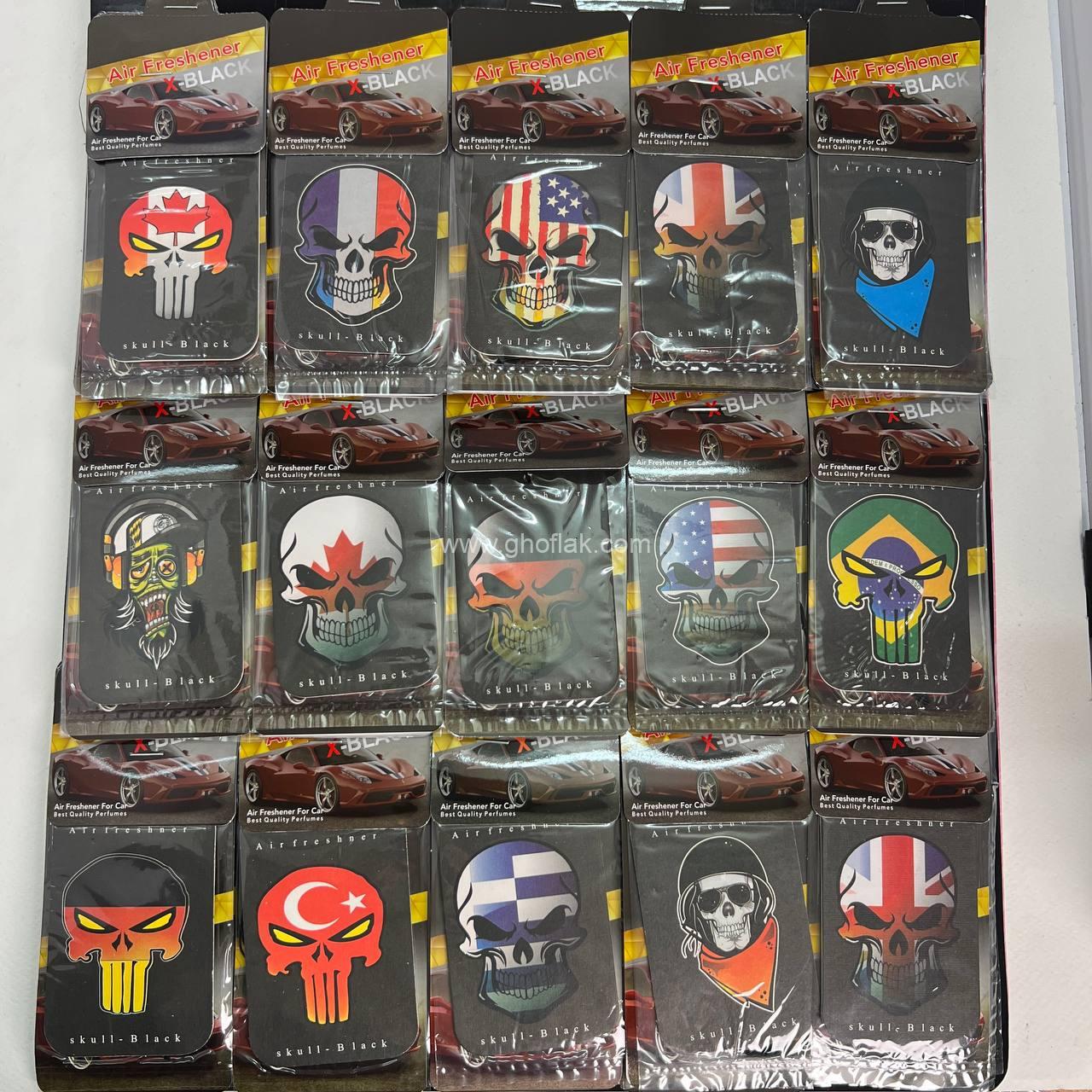 photo_29_2025-02-01_17-03-14 خوشبو کننده کارتی طرح اسکلت - Image 1