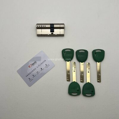 سیلندر دزدکش کلاویز مدل ونگارد — ۷۰ میلیمتر | فوقامنیتی، تمام برنج با تقویت فولادی