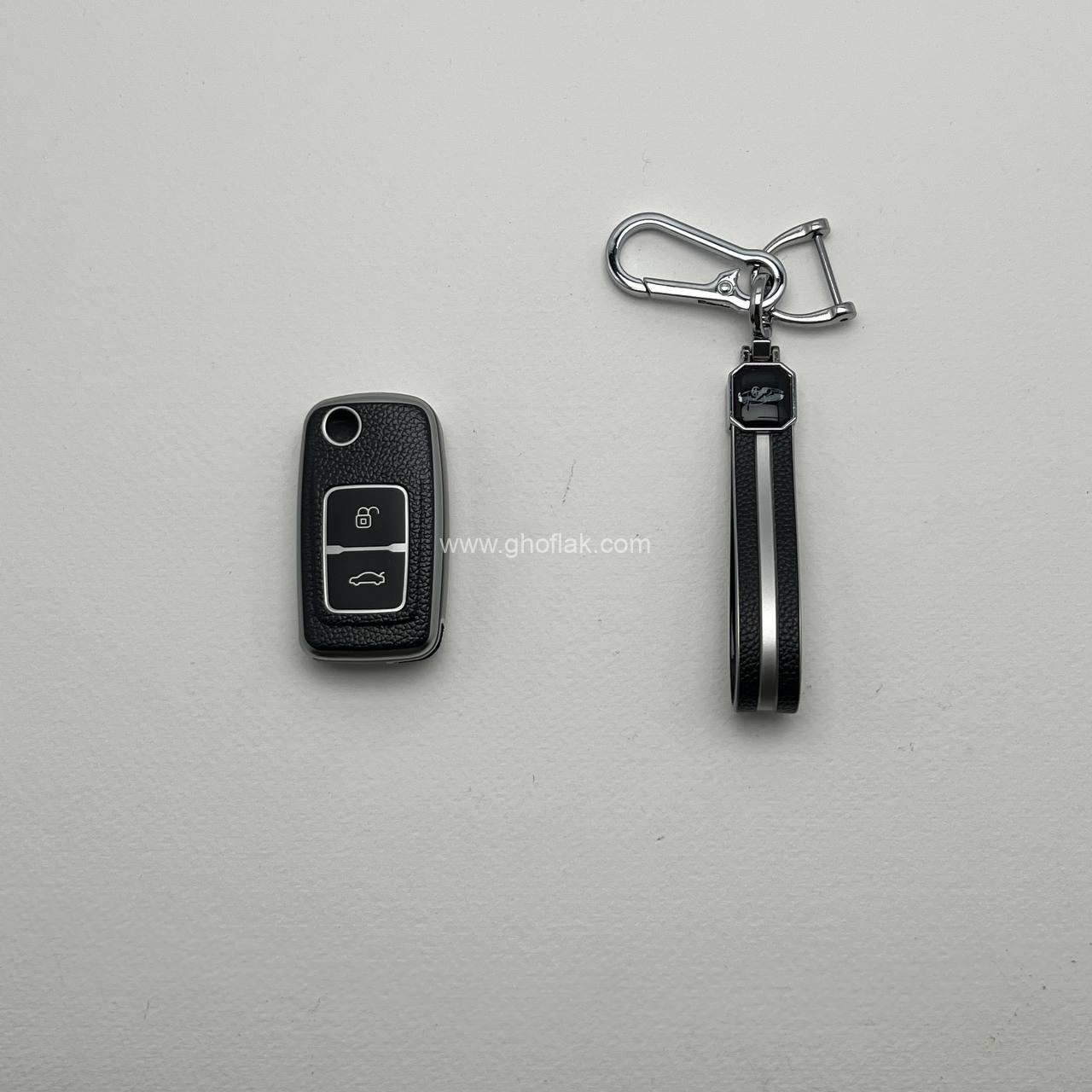 photo_6_2025-02-17_19-19-04 کاور ریموت ام وی ام 315 و 530 طرح چرم با بند ست - Image 1