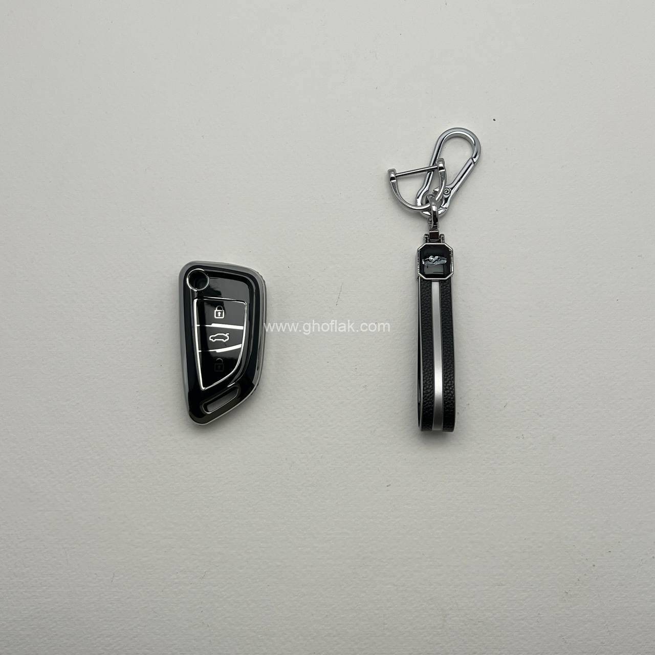 photo_7_2025-02-17_19-19-04 کاور ریموت سهند طرح براق با بند ست - Image 1