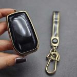 کاور ریموت تویوتا کرولا - هایلوکس - C-HR و لوین هیبریدی سه دکمه طرح براق با بند ست - Image 4