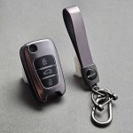 کاور ریموت هیوندایی و کیا کلید تاشو متالیک با بند ست