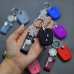 کاور ریموت پژو 206 - 207 - پارس مدل بالا و رانا سیلیکونی با بند نگین دار - Image 3