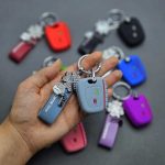 کاور ریموت پژو 206 - 207 - پارس مدل بالا و رانا سیلیکونی با بند نگین دار - Image 7