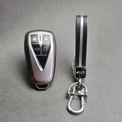 کاور ریموت چانگان کیلس چهار دکمه طرح متالیک با بند ست