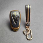 کاور ریموت چانگان کیلس چهار دکمه طرح چرم با بند ست - Image 4