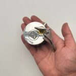 قفل دیسک موتور سه قاف -بدنه فولادی ضد اسید - Image 2