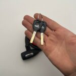 قفل تسمه ای دوچرخه سانمکس 120 سانت کلید شیارماری - Image 2