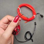 چراغ ال وایر رنگی 2 متری لاین نوری