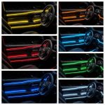 چراغ ال وایر رنگی 2 متری لاین نوری