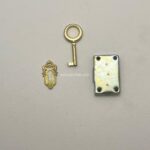 قفل بوفه دو طرف کلید تاجی